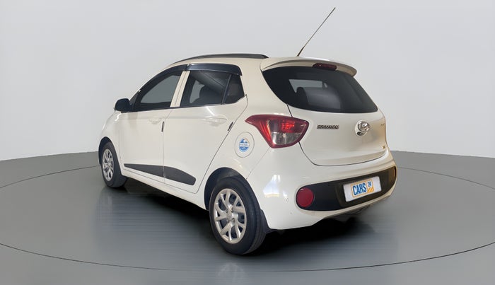 2019 Hyundai Grand i10 SPORTZ 1.2 KAPPA VTVT, Petrol, Manual, 36,982 km, Left Back Diagonal