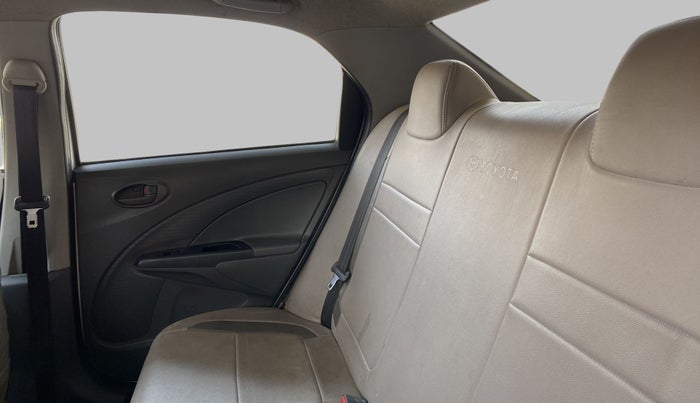 2013 Toyota Etios G, Petrol, Manual, 32,341 km, Right Side Rear Door Cabin