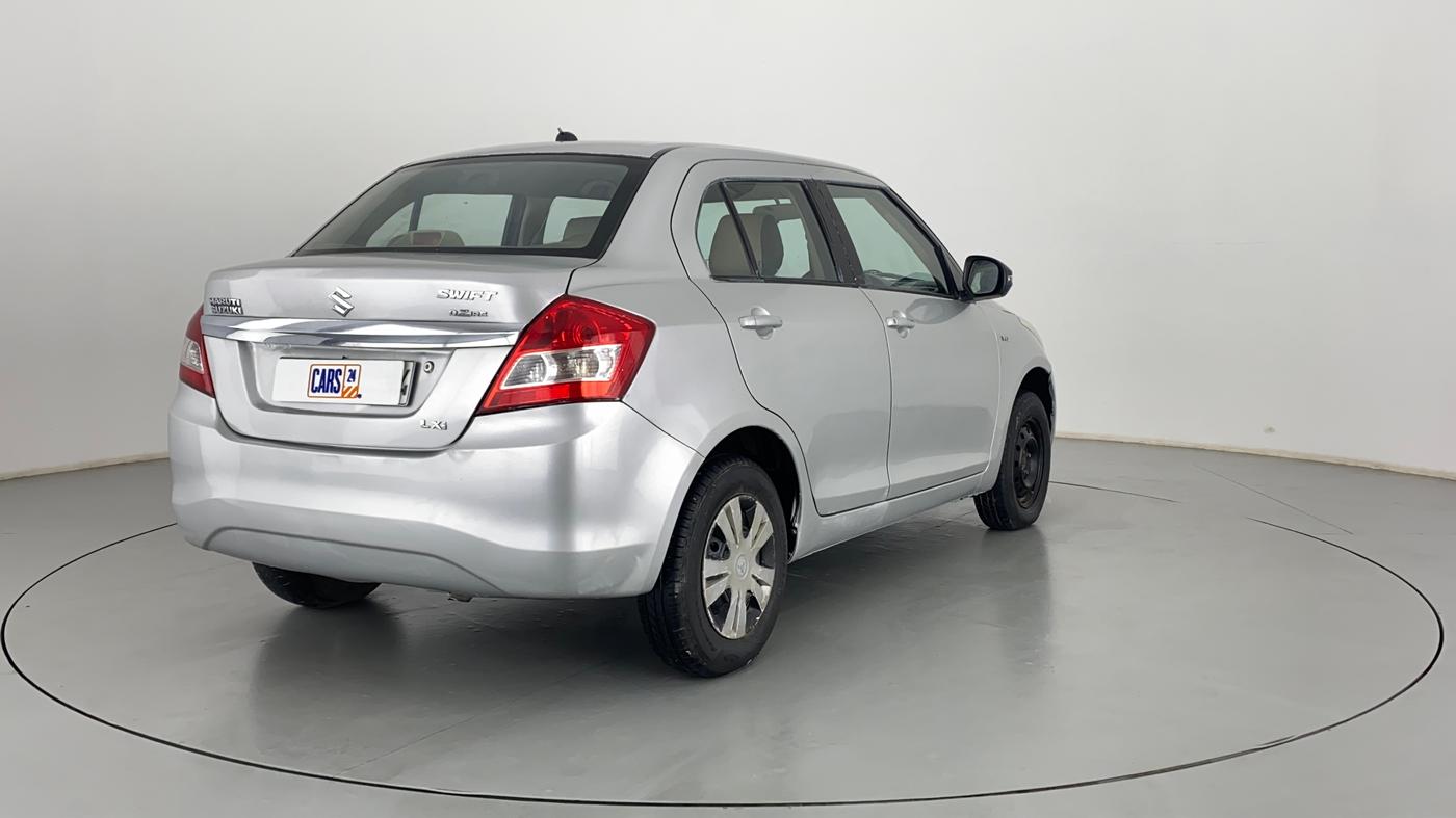 2012 Maruti Swift Dzire VXI, Petrol, Manual, 83,421 km, Right Back Diagonal