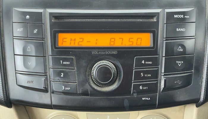 2012 Maruti Swift Dzire VXI, Petrol, Manual, 83,421 km, Infotainment System