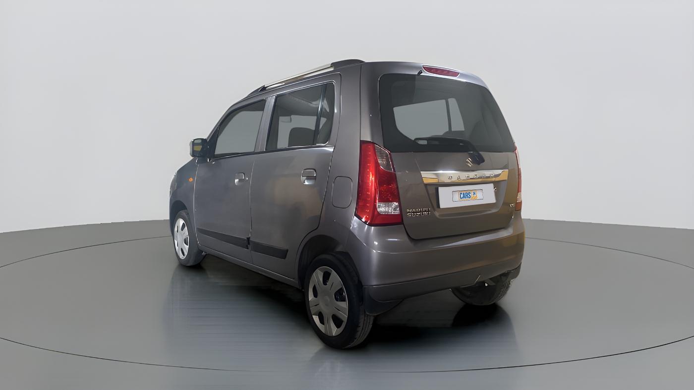 2018 Maruti Wagon R 1.0 VXI AMT, Petrol, Automatic, 39,354 km, Left Back Diagonal