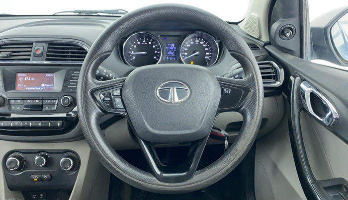 2018 Tata Tiago XZA PETROL, Petrol, Automatic, 33,106 km, Steering Wheel Close Up