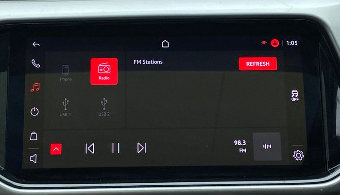 2021 Volkswagen TAIGUN GT PLUS 1.5 TSI DSG, Petrol, Automatic, 8,797 km, Infotainment System