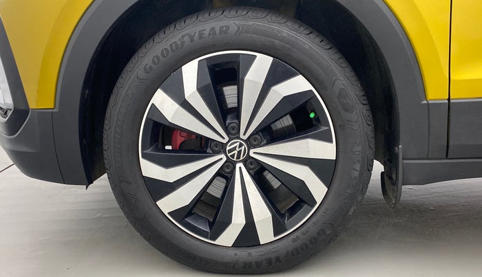 2021 Volkswagen TAIGUN GT PLUS 1.5 TSI DSG, Petrol, Automatic, 8,797 km, Left Front Wheel