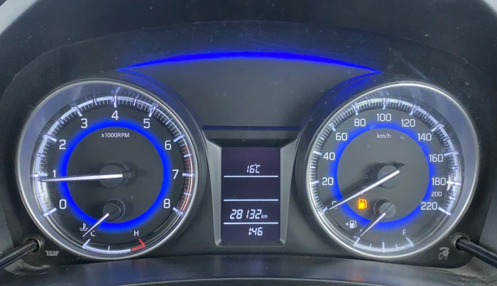 2016 Maruti Baleno DELTA PETROL 1.2, Petrol, Manual, 28,131 km, Odometer Image