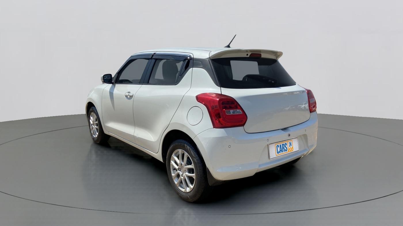 2018 Maruti Swift ZXI AMT, Petrol, Automatic, 17,620 km, Left Back Diagonal