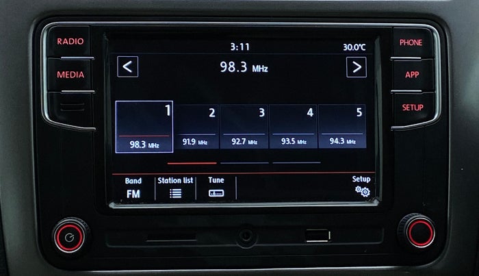 2021 Volkswagen Vento HIGHLINE PLUS 1.0 TSI AT, Petrol, Automatic, 21,594 km, Infotainment System