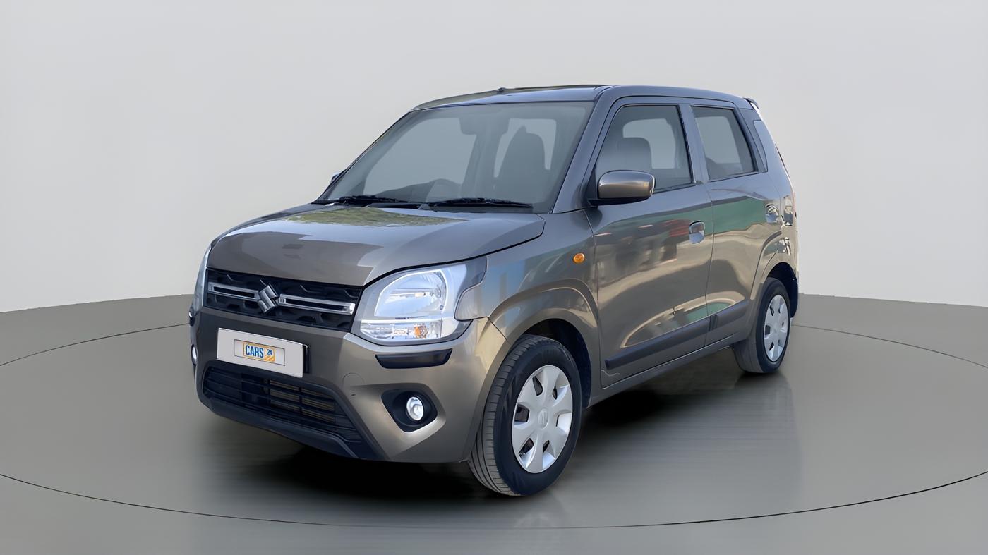 2019 Maruti New Wagon-R VXI 1.0, Petrol, Manual, 42,387 km, Left Front Diagonal