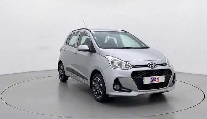 2017 Hyundai Grand i10 SPORTZ (O) AT 1.2 KAPPA VTVT, Petrol, Automatic, 44,433 km, Right Front Diagonal