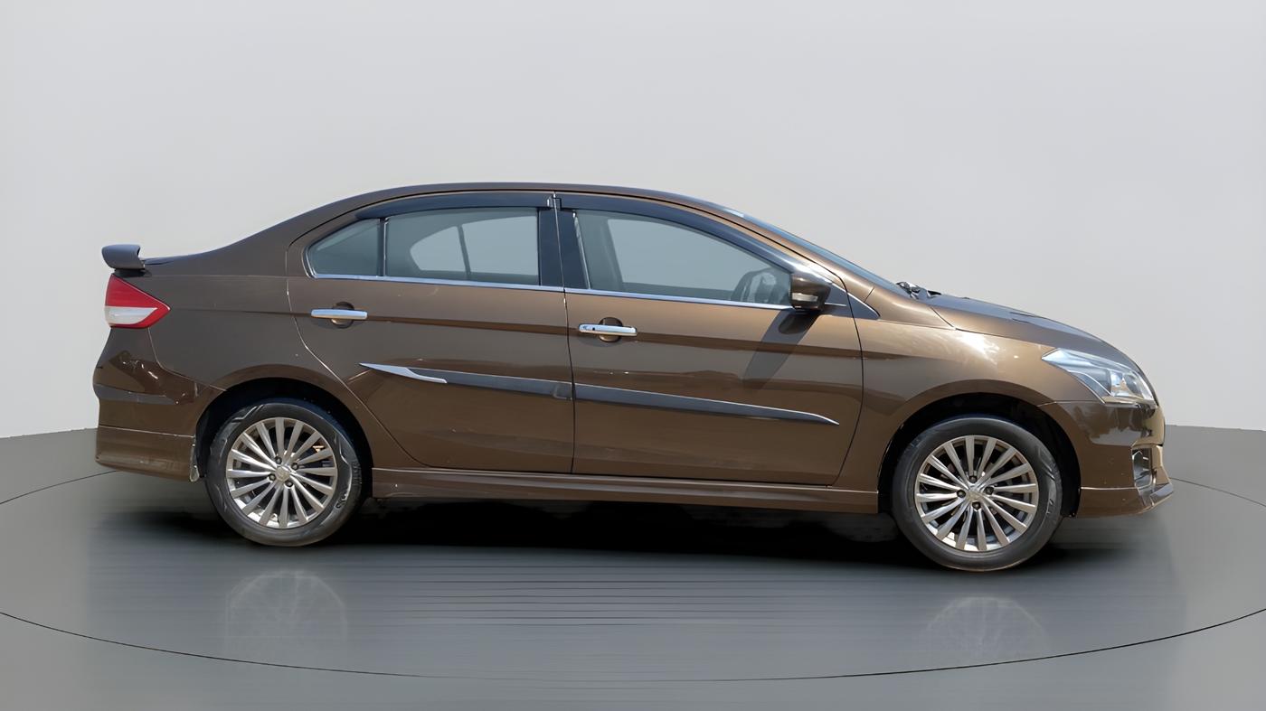 2018 Maruti Ciaz S 1.4 MT PETROL, Petrol, Manual, 55,531 km, Right Side View