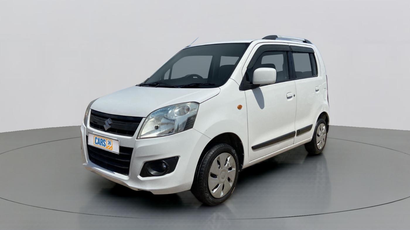 2015 Maruti Wagon R 1.0 VXI, Petrol, Manual, 53,984 km, Left Front Diagonal