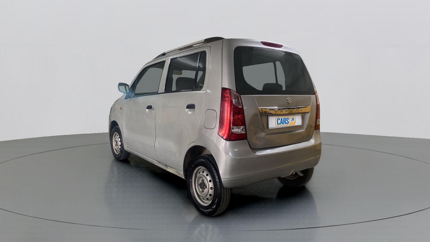 2012 Maruti Wagon R 1.0 LXI, Petrol, Manual, 93,622 km, Left Back Diagonal