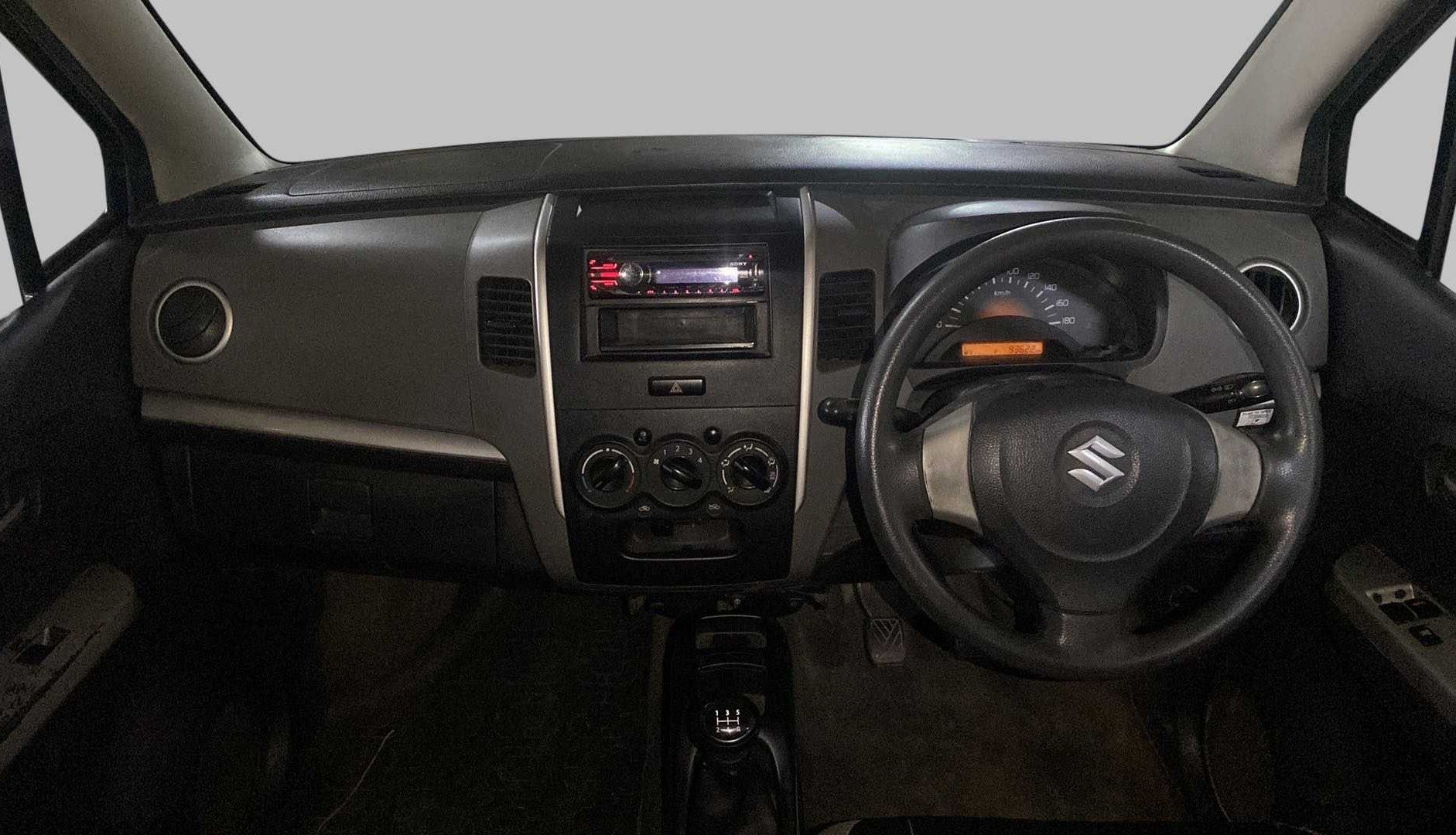 2012 Maruti Wagon R 1.0 LXI, Petrol, Manual, 93,622 km, Dashboard