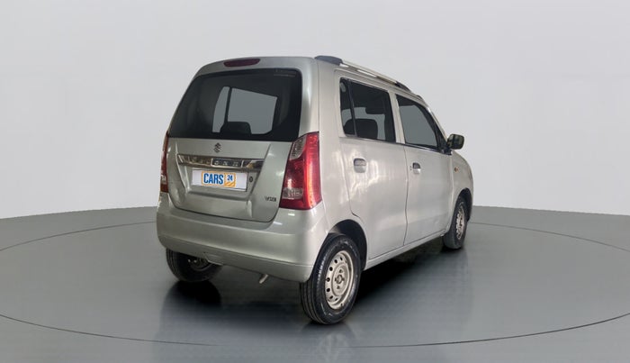 2012 Maruti Wagon R 1.0 LXI, Petrol, Manual, 93,622 km, Right Back Diagonal