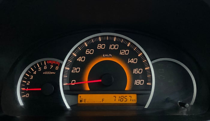 2014 Maruti Wagon R 1.0 VXI, Petrol, Manual, 71,856 km, Odometer Image