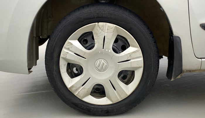 2014 Maruti Wagon R 1.0 VXI, Petrol, Manual, 71,856 km, Left Front Wheel