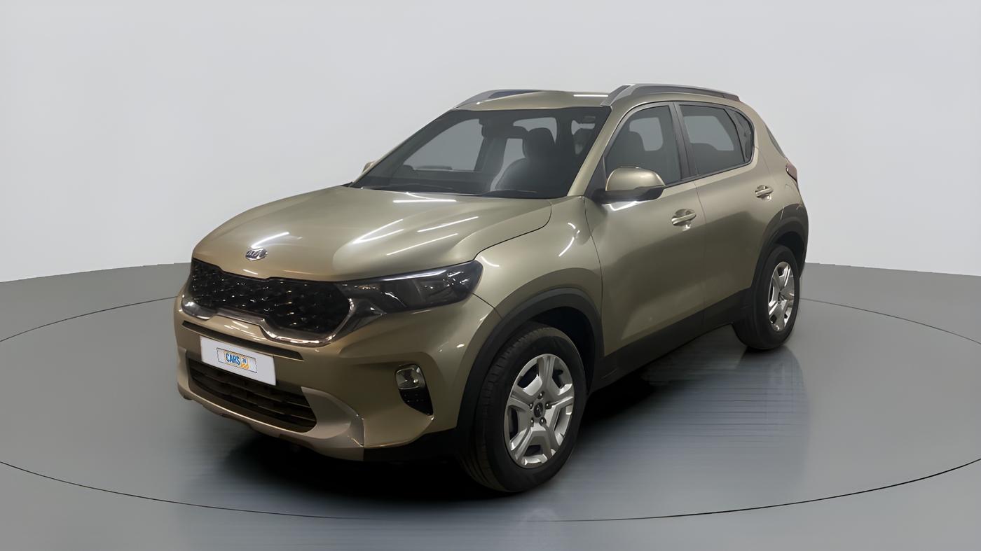 2020 KIA SONET HTK + 1.0 DCT, Petrol, Automatic, 6,631 km, Left Front Diagonal