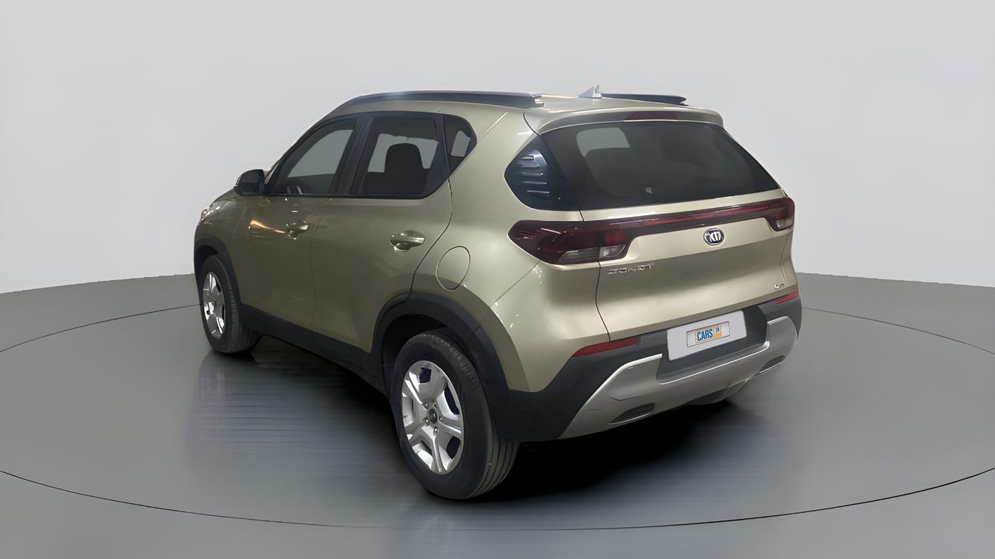 2020 KIA SONET HTK + 1.0 DCT, Petrol, Automatic, 6,631 km, Left Back Diagonal