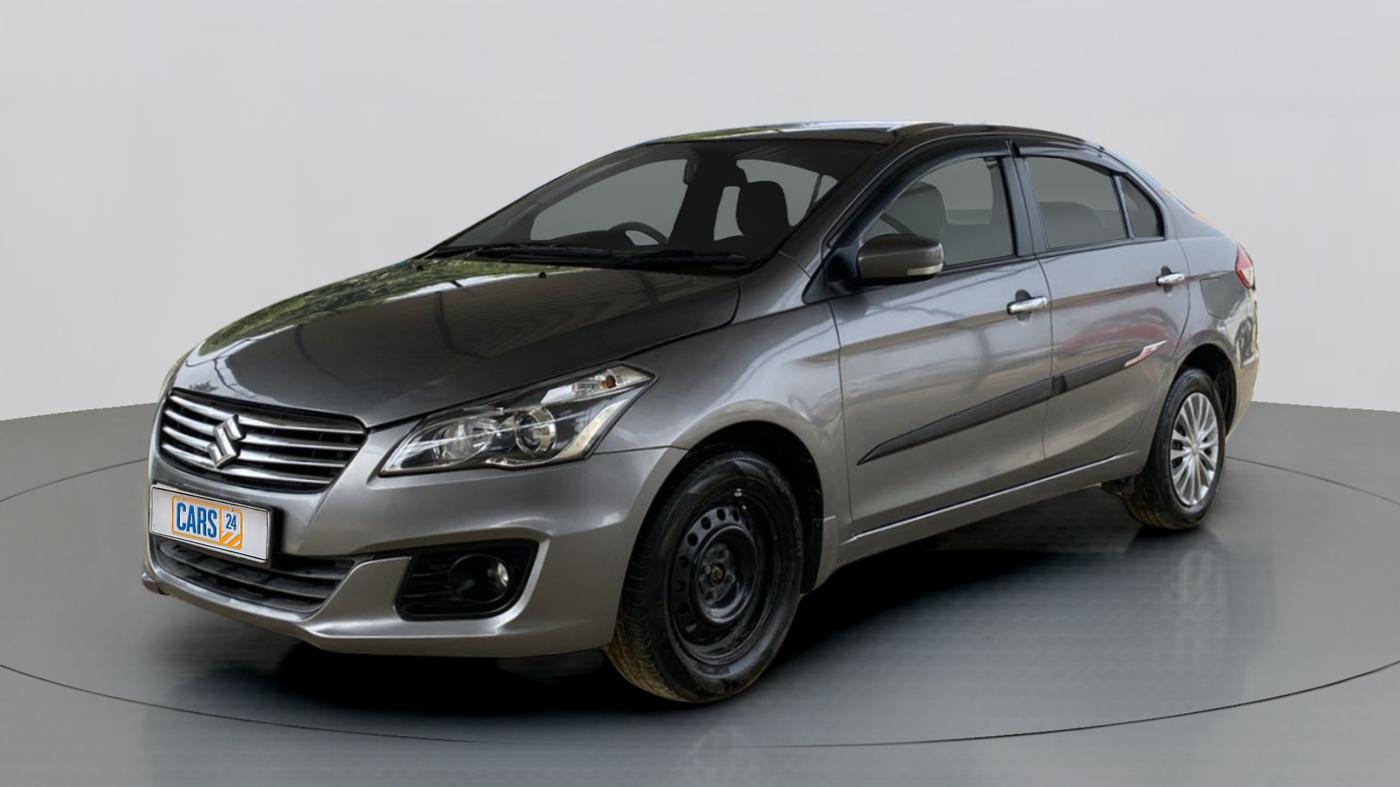 2017 Maruti Ciaz SIGMA 1.4 MT PETROL, Petrol, Manual, 73,652 km, Left Front Diagonal