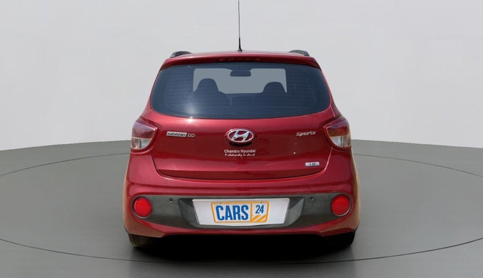 2017 Hyundai Grand i10 SPORTZ (O) 1.2 KAPPA VTVT, Petrol, Manual, 25,283 km, Back/Rear