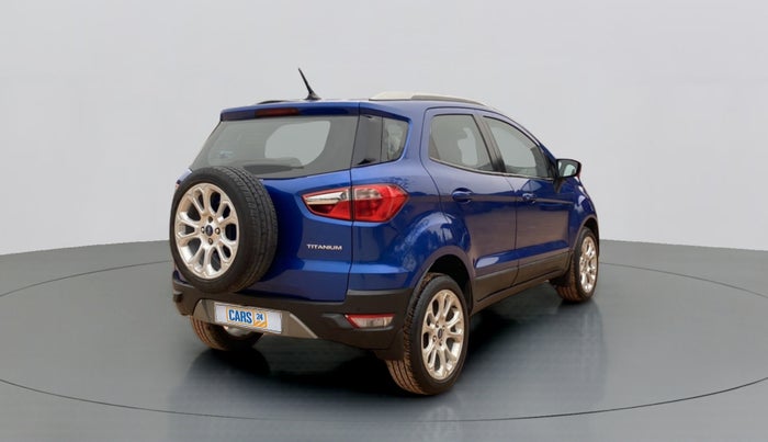2018 Ford Ecosport TITANIUM + 1.5L PETROL AT, Petrol, Automatic, 53,505 km, Right Back Diagonal
