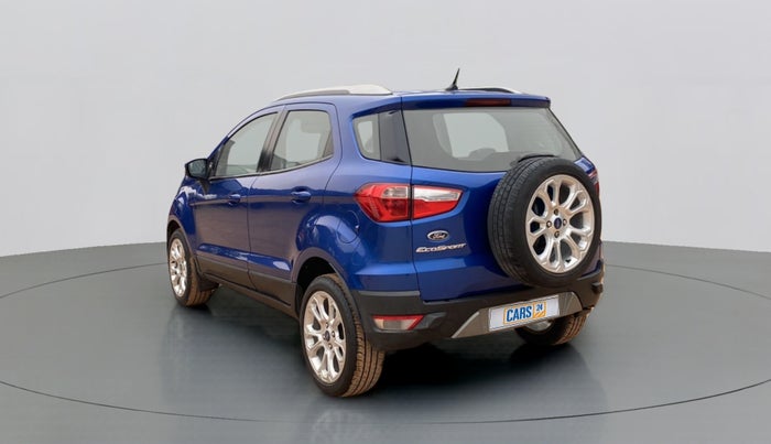 2018 Ford Ecosport TITANIUM + 1.5L PETROL AT, Petrol, Automatic, 53,505 km, Left Back Diagonal