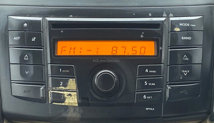 2012 Maruti Swift Dzire VXI, Petrol, Manual, 87,615 km, Infotainment System