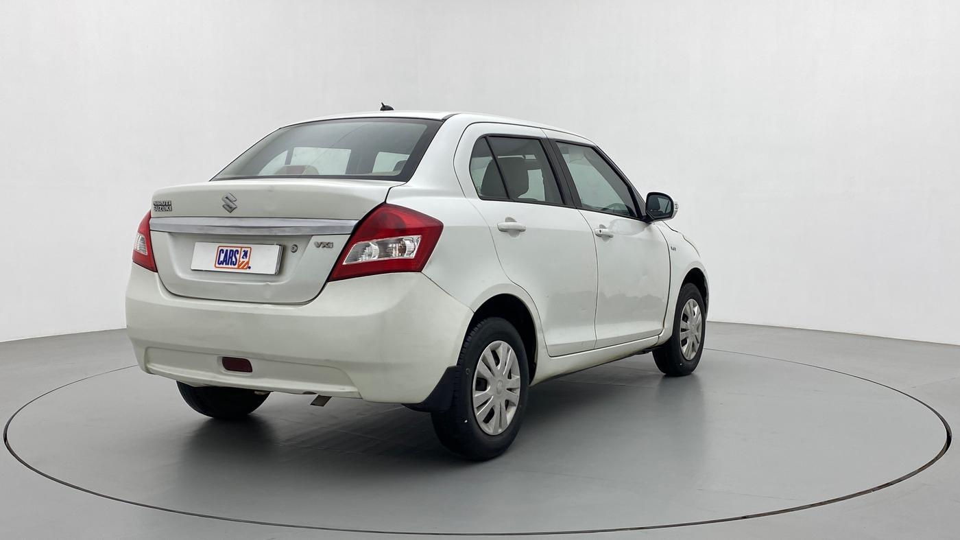 2012 Maruti Swift Dzire VXI, Petrol, Manual, 87,615 km, Right Back Diagonal