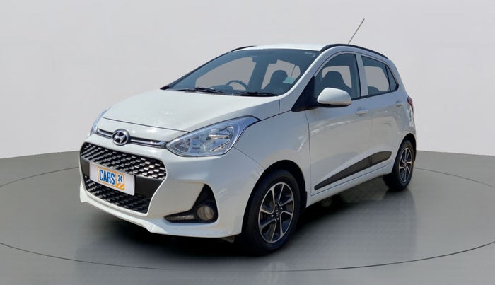 2017 Hyundai Grand i10 SPORTZ (O) AT 1.2 KAPPA VTVT, Petrol, Automatic, 62,003 km, Left Front Diagonal