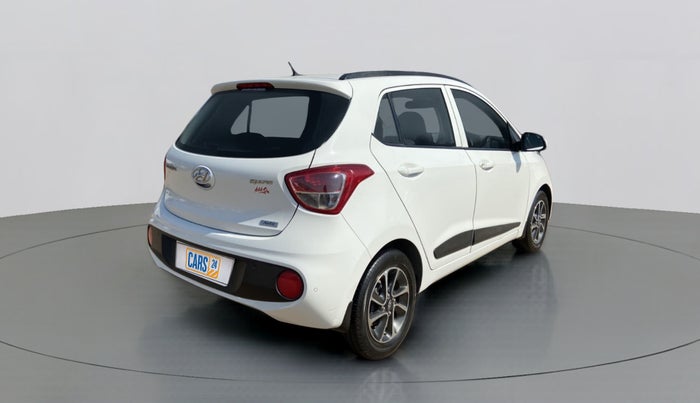 2017 Hyundai Grand i10 SPORTZ (O) AT 1.2 KAPPA VTVT, Petrol, Automatic, 62,003 km, Right Back Diagonal