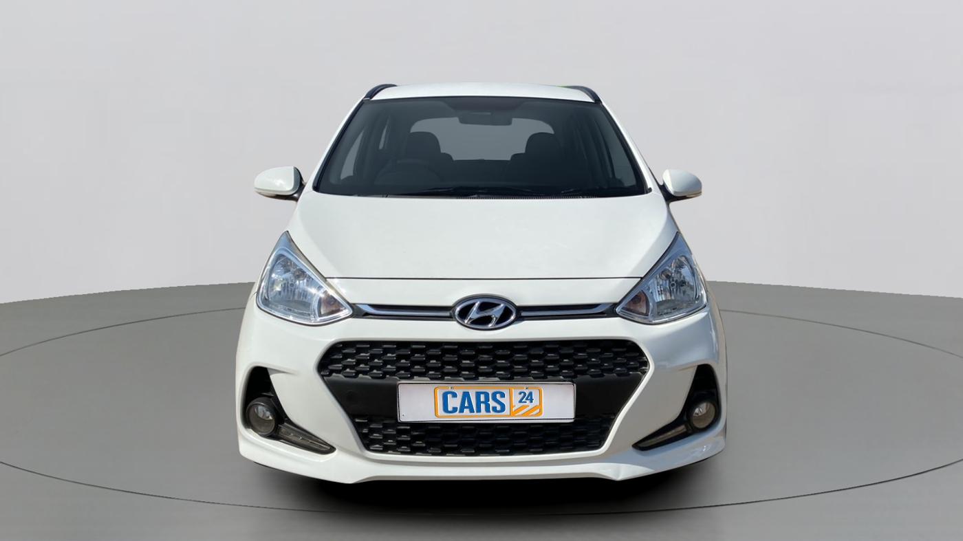 2017 Hyundai Grand i10 SPORTZ (O) AT 1.2 KAPPA VTVT, Petrol, Automatic, 62,003 km, Front