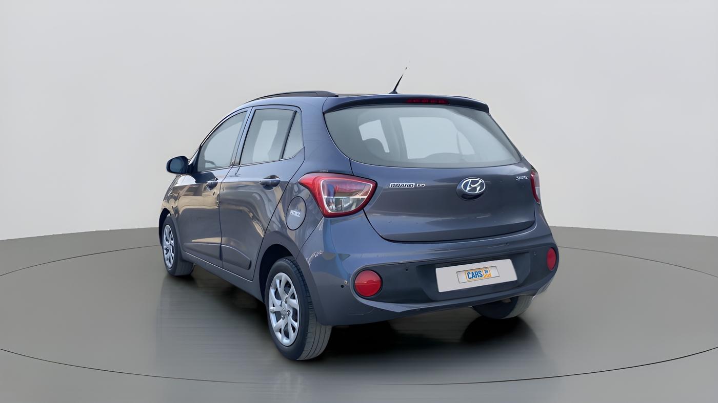 2018 Hyundai Grand i10 SPORTZ 1.2 KAPPA VTVT, Petrol, Manual, 86,274 km, Left Back Diagonal