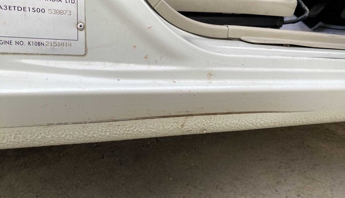 2018 Maruti Celerio VXI, Petrol, Manual, 60,652 km, Right running board - Slightly dented