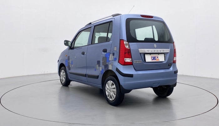 2012 Maruti Wagon R 1.0 LXI, Petrol, Manual, 76,900 km, Left Back Diagonal