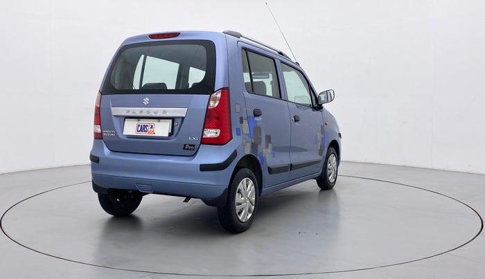 2012 Maruti Wagon R 1.0 LXI, Petrol, Manual, 76,900 km, Right Back Diagonal