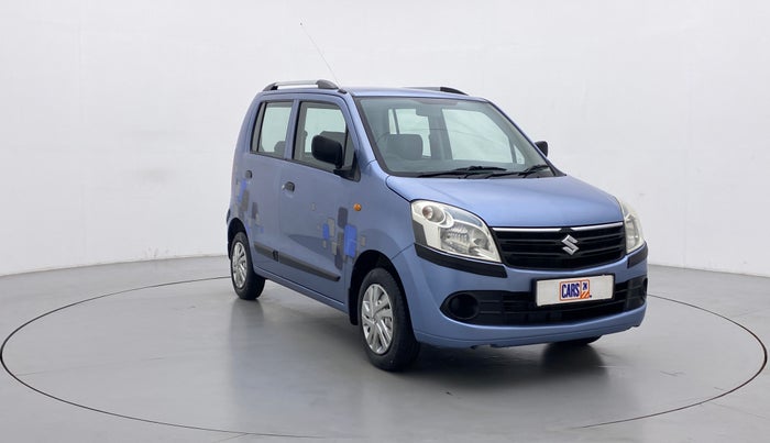 2012 Maruti Wagon R 1.0 LXI, Petrol, Manual, 76,900 km, Right Front Diagonal