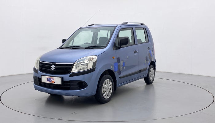 2012 Maruti Wagon R 1.0 LXI, Petrol, Manual, 76,900 km, Left Front Diagonal
