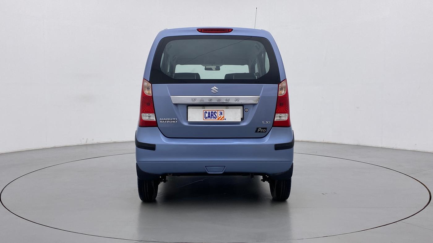 2012 Maruti Wagon R 1.0 LXI, Petrol, Manual, 76,900 km, Back/Rear