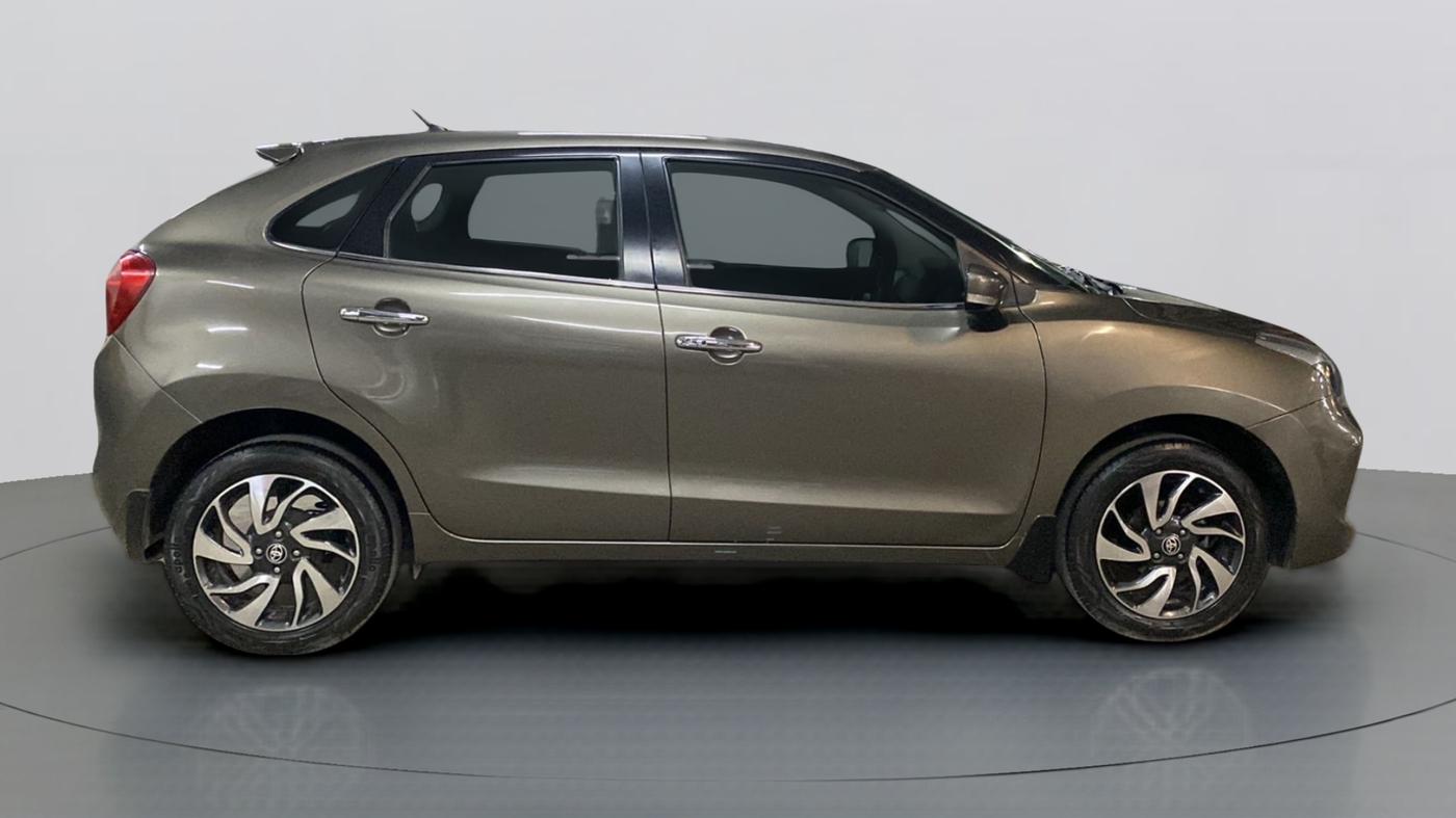 2019 Toyota Glanza V, Petrol, Manual, 47,590 km, Right Side View