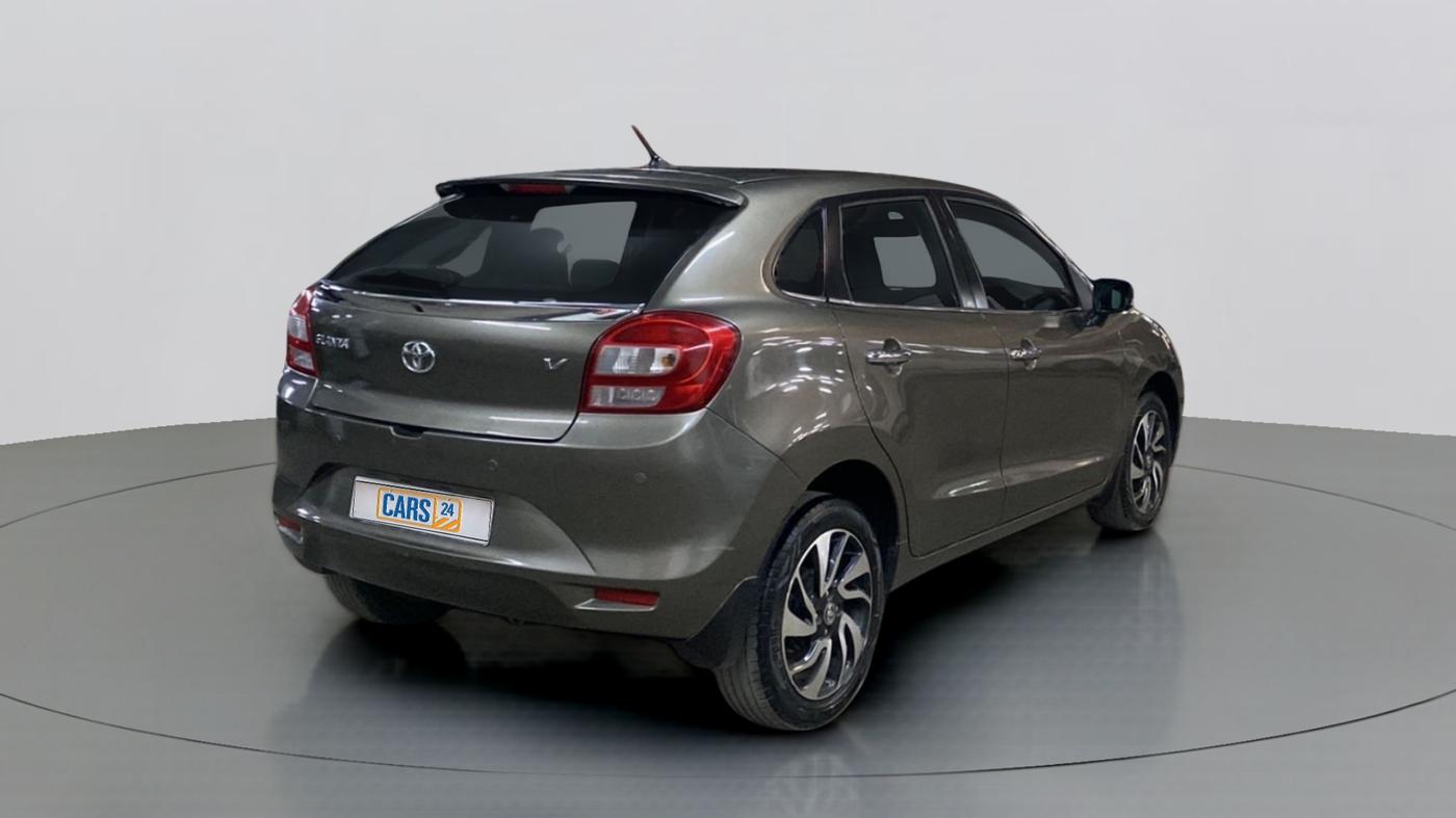 2019 Toyota Glanza V, Petrol, Manual, 47,590 km, Right Back Diagonal