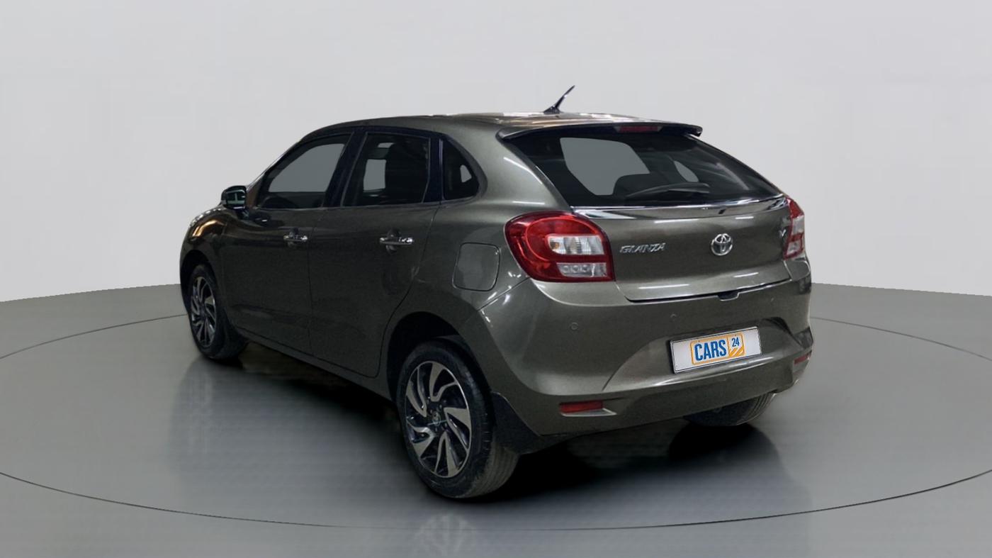 2019 Toyota Glanza V, Petrol, Manual, 47,590 km, Left Back Diagonal