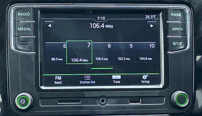 2018 Skoda Rapid STYLE 1.6 MPI MT, Petrol, Manual, 61,229 km, Infotainment System