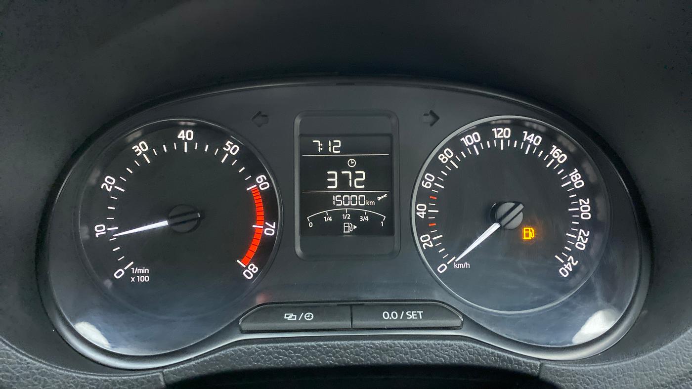 2018 Skoda Rapid STYLE 1.6 MPI MT, Petrol, Manual, 61,229 km, Odometer Image