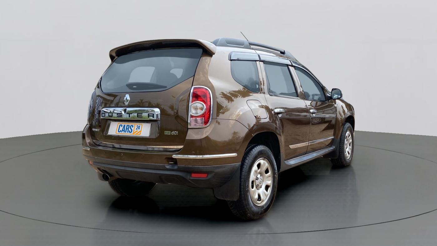 2013 Renault Duster 85 PS RXL, Diesel, Manual, 46,743 km, Right Back Diagonal