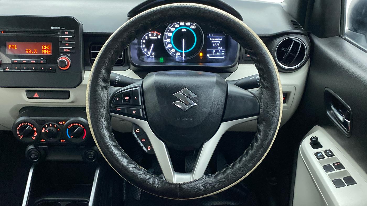 2020 Maruti IGNIS DELTA 1.2, Petrol, Manual, 12,937 km, Steering Wheel Close Up