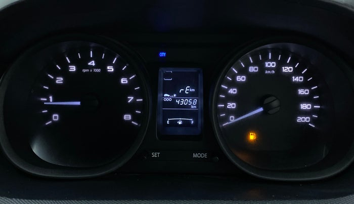 2018 Tata Tiago XE PETROL, Petrol, Manual, 43,058 km, Odometer Image