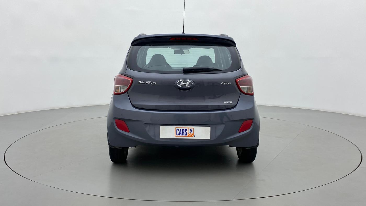 2016 Hyundai Grand i10 ASTA (O) 1.2 KAPPA VTVT, Petrol, Manual, 1,00,058 km, Back/Rear