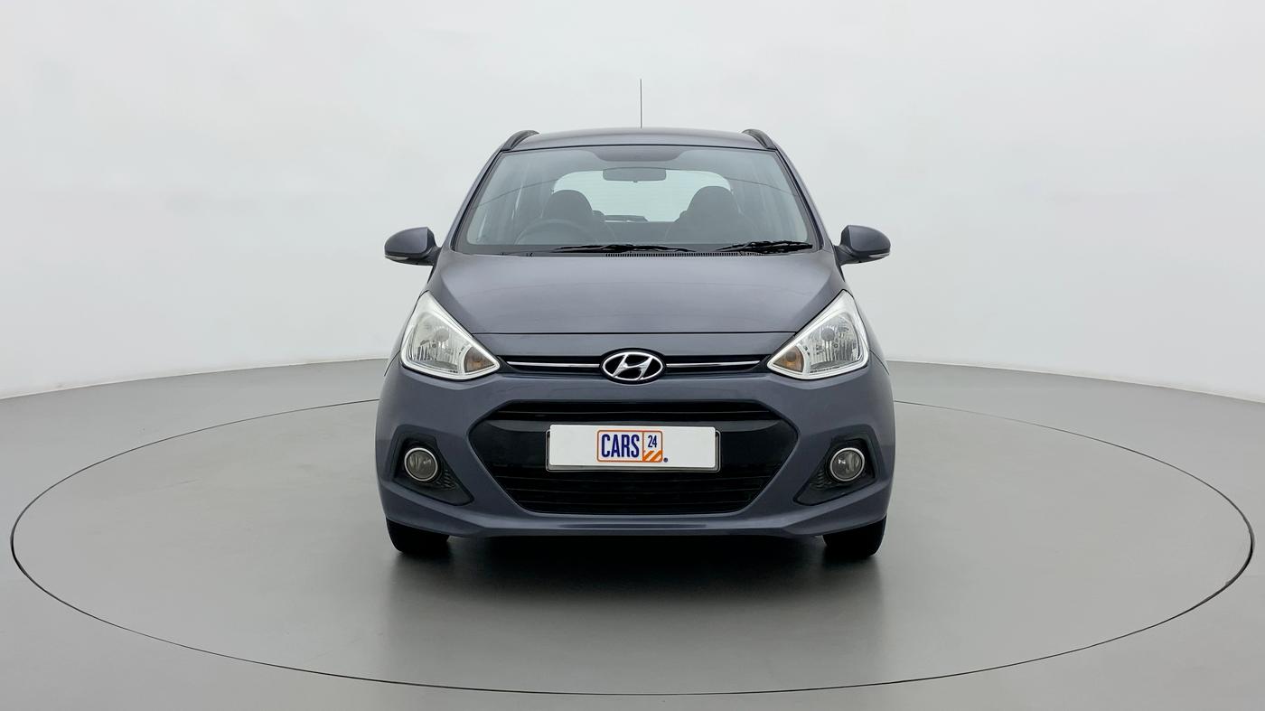 2016 Hyundai Grand i10 ASTA (O) 1.2 KAPPA VTVT, Petrol, Manual, 1,00,058 km, Front