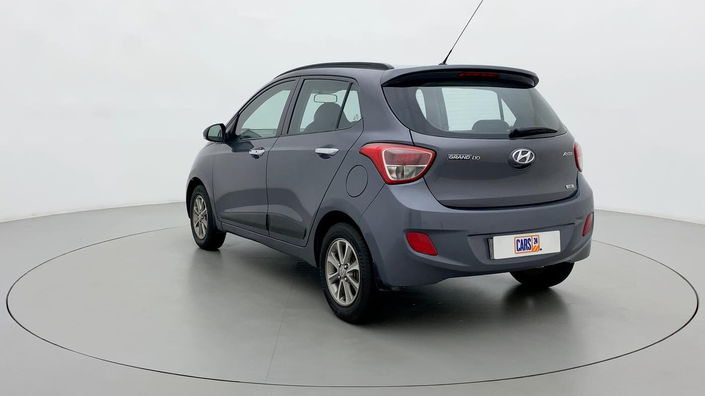 2016 Hyundai Grand i10 ASTA (O) 1.2 KAPPA VTVT, Petrol, Manual, 1,00,058 km, Left Back Diagonal