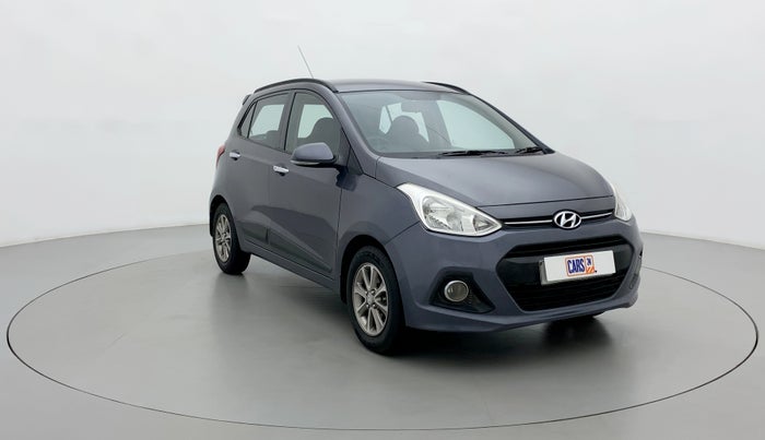 2016 Hyundai Grand i10 ASTA (O) 1.2 KAPPA VTVT, Petrol, Manual, 1,00,058 km, Right Front Diagonal